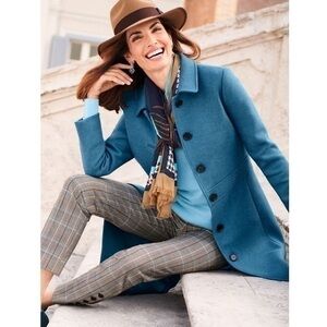 Talbots Chatham Macintosh Plaid Button-Hem Ankle